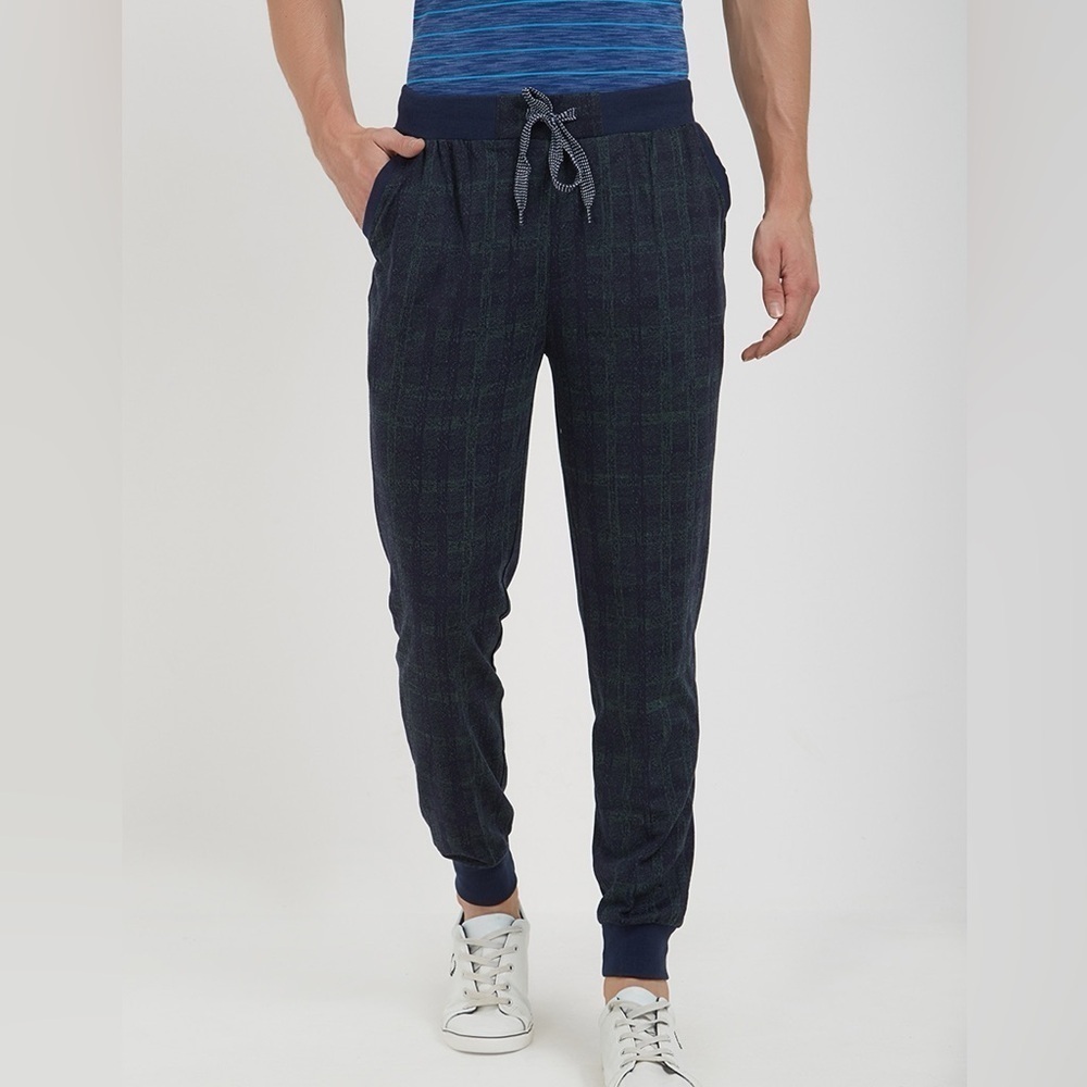 Abercrombie & Fitch Blue Plaid Y2K “Dress” Sweat Pants M